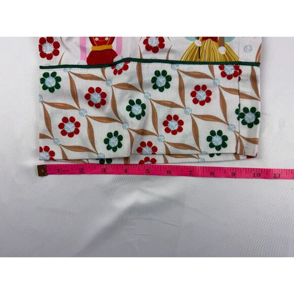 NWT Jaye’s Studio/ Paisley & Dot Christmas Print Pajamas Pant Set Women Size S - Picture 8 of 13